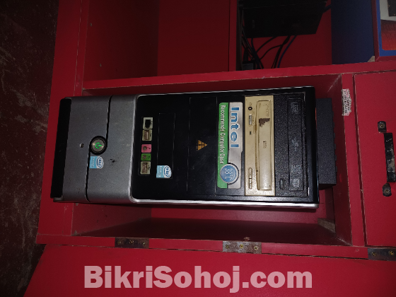 Desktop PC -7Gen i3(7100) /H110M/4GB/128+500GB